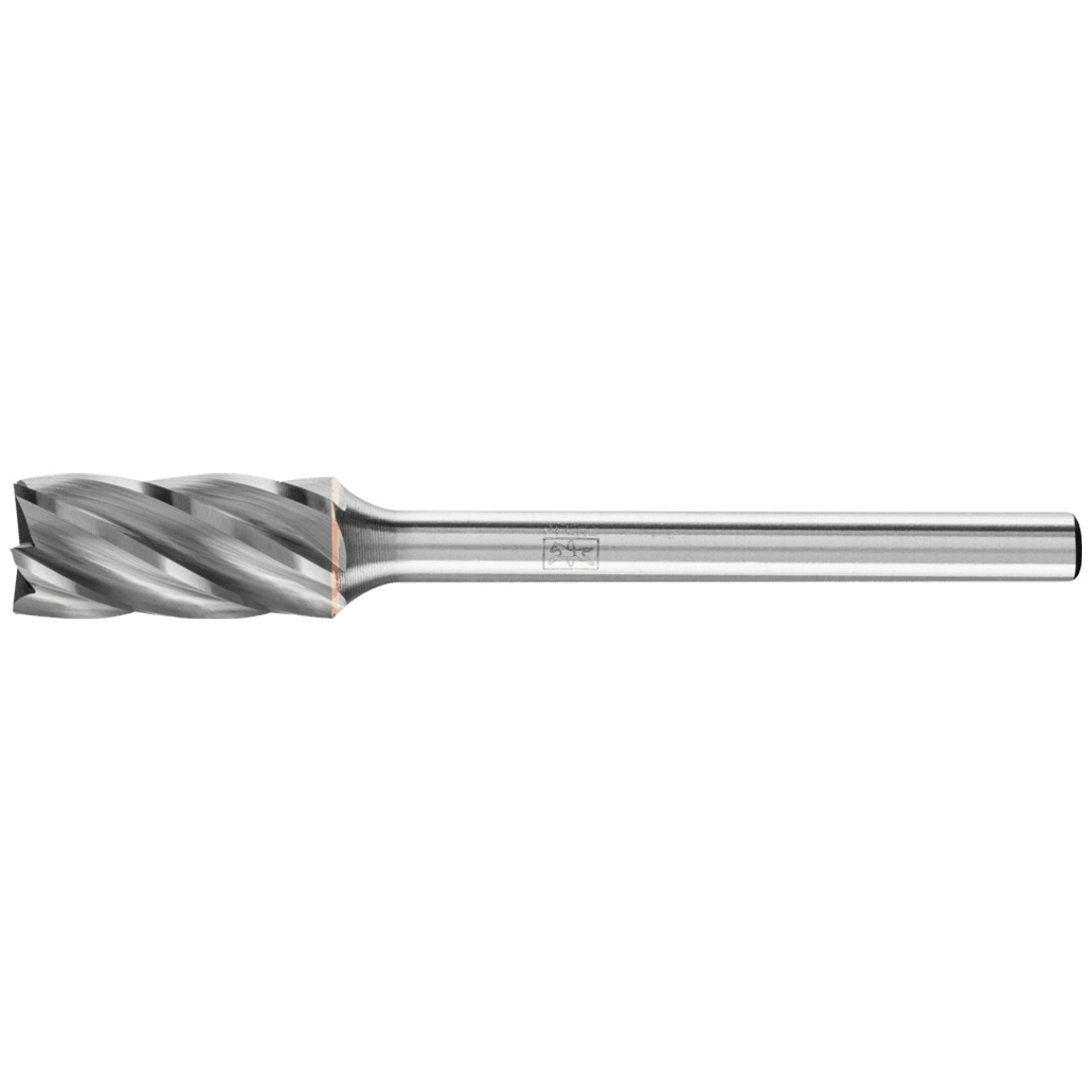 PFERD TOOLS Hartmetall Hochleistungsfrässtift ALU Zylinder ZYAS stirn Ø 06x13 mm Schaft-Ø 3 mm Alu/NE Metal