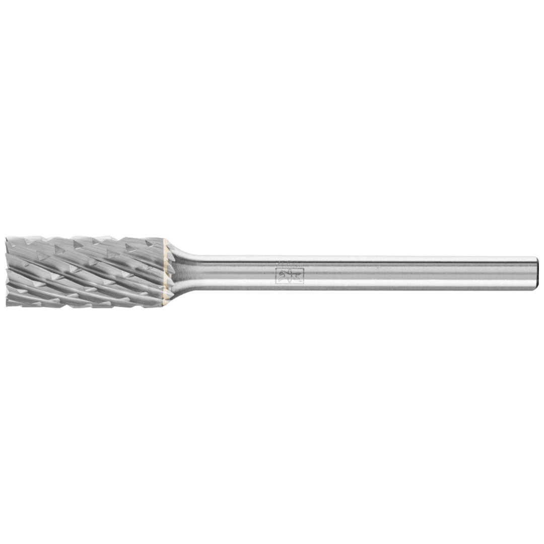 PFERD TOOLS Hartmetall Frässtift Zylinder ZYAS stirnverzahnt Ø 06x13mm Schaft-Ø 3mm Z3P universal mittel kreuzverzahnt