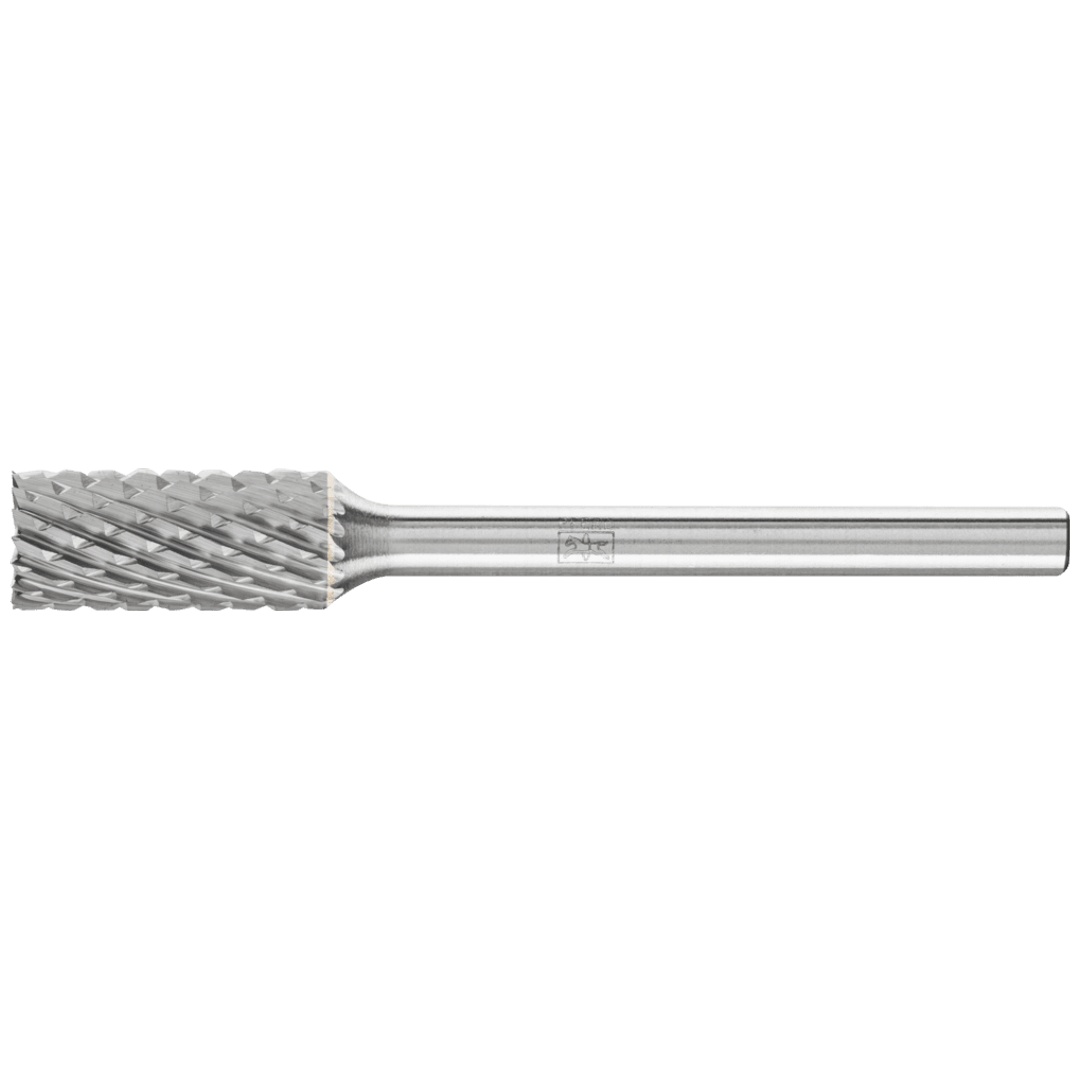 PFERD TOOLS Hartmetall Frässtift Zylinder ZYAS stirnverzahnt Ø 06x13mm Schaft-Ø 3mm Z4 universal mittel fein