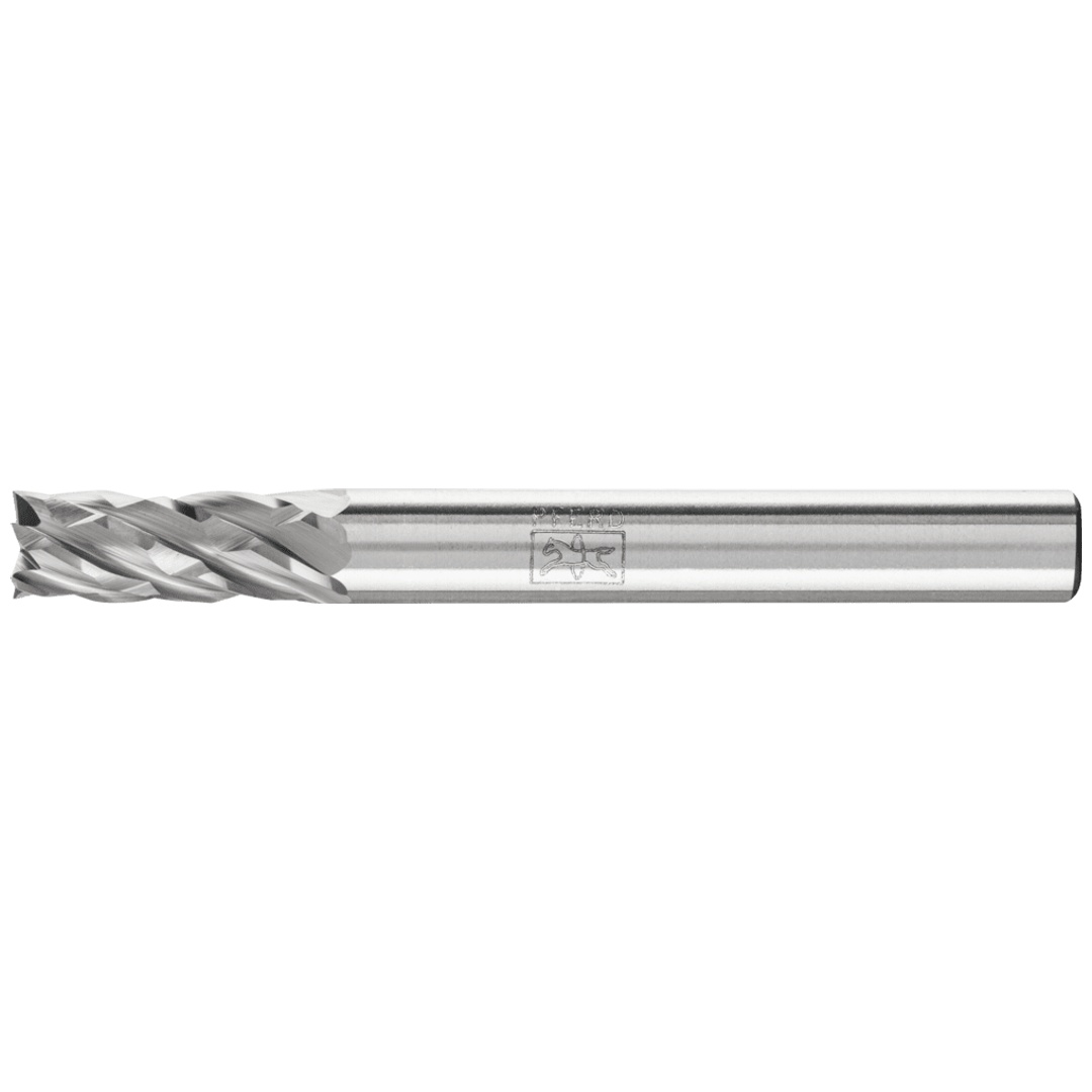 PFERD TOOLS Hartmetall Hochleistungsfrässtift CAST Zylinder ZYAS stirnverzahnt Ø 06x16mm Schaft-Ø 6mm für Gußeisen