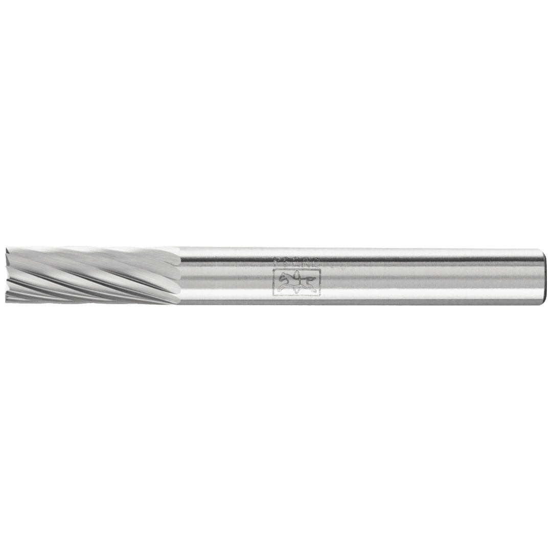PFERD TOOLS Hartmetall Frässtift Zylinder ZYAS stirnverzahnt Ø 06x16 mm Schaft-Ø 6 mm Z3 universal mittel