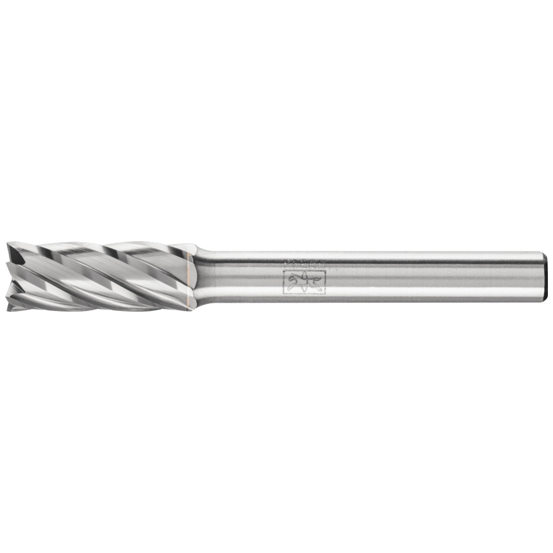 PFERD TOOLS Hartmetall Hochleistungsfrässtift ALU Zylinder ZYAS stirn Ø 08x20mm Schaft-Ø 6 mm Alu/NE Metal