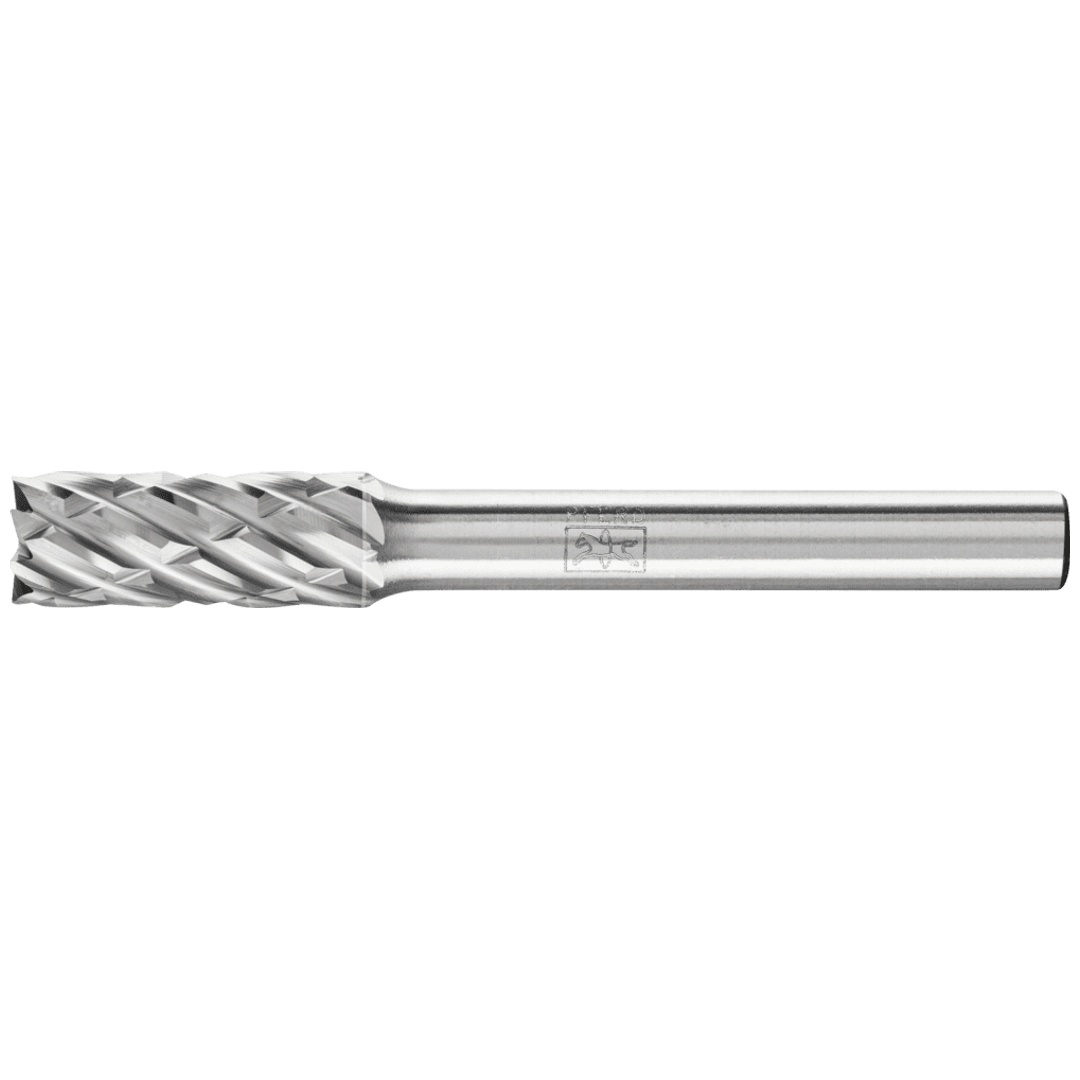 PFERD TOOLS Hartmetall Hochleistungsfrässtift STEEL Zylinder ZYAS stirnverzahnt Ø 08x20mm Schaft-Ø 6mm Stahl