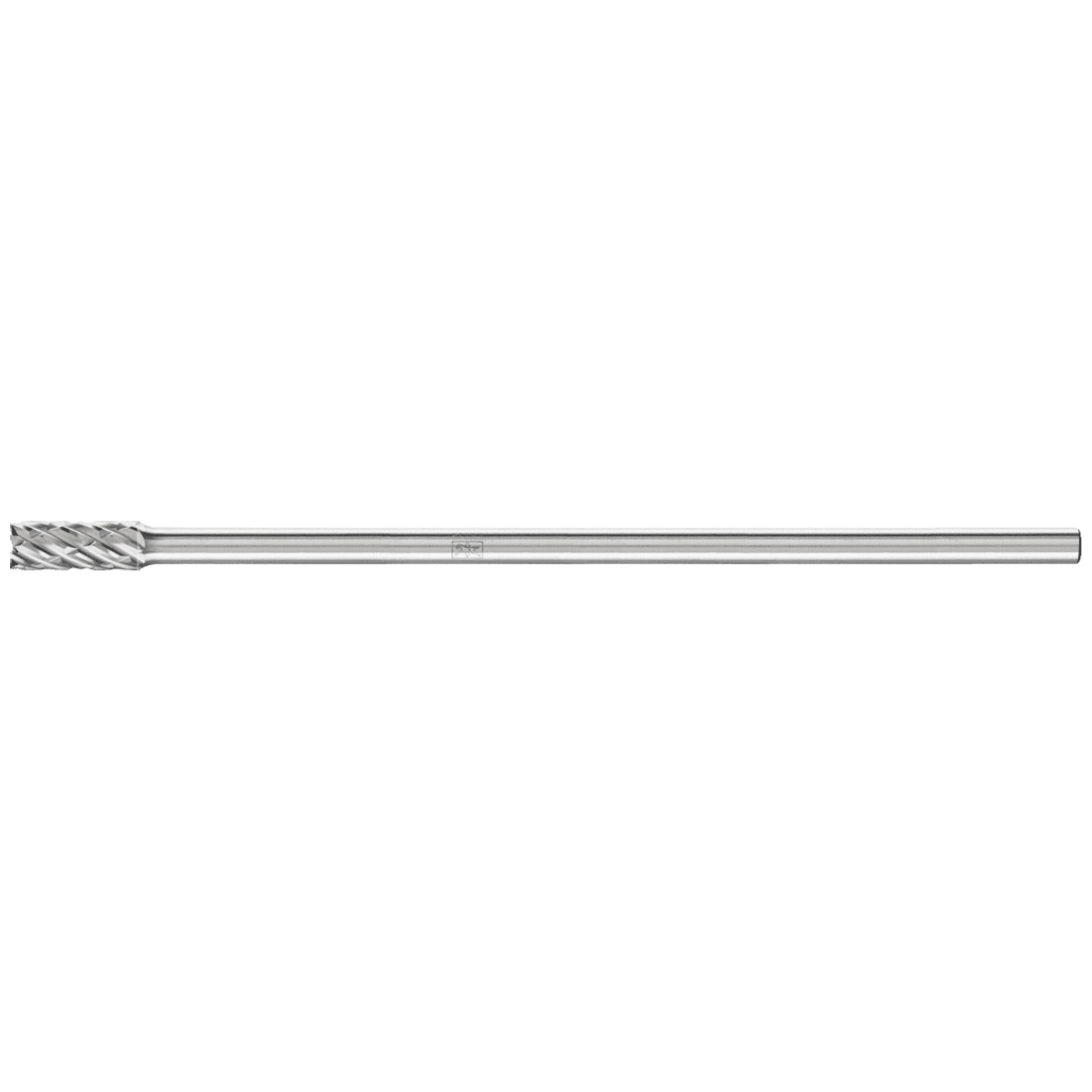PFERD TOOLS Hartmetall Hochleistungsfrässtift STEEL Zylinder ZYAS stirnverzahnt Ø 08x20mm Schaft-Ø 6x150mm Stahl