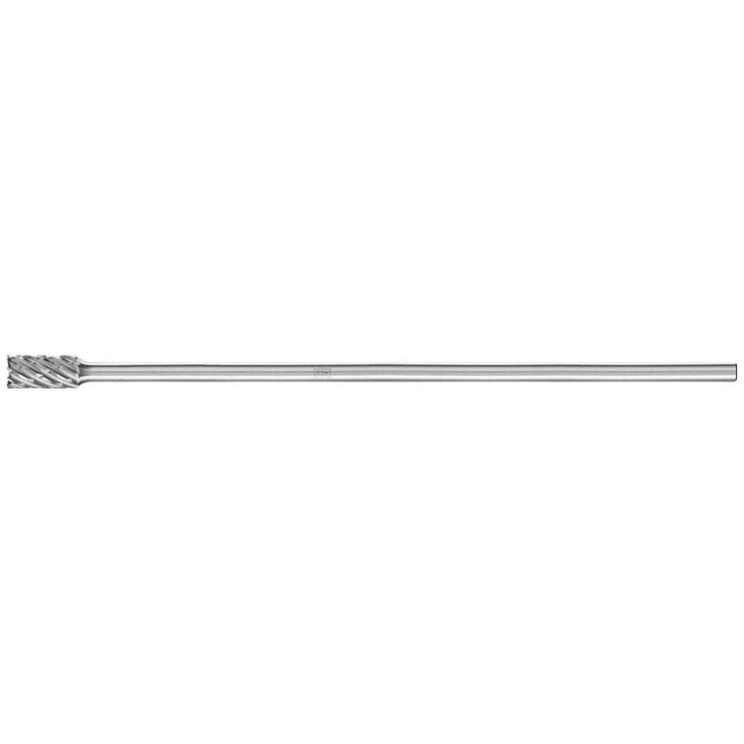 PFERD TOOLS Hartmetall Hochleistungsfrässtift STEEL Zylinder ZYAS stirnverzahnt Ø 10x20mm Schaft-Ø 6x150mm Stahl