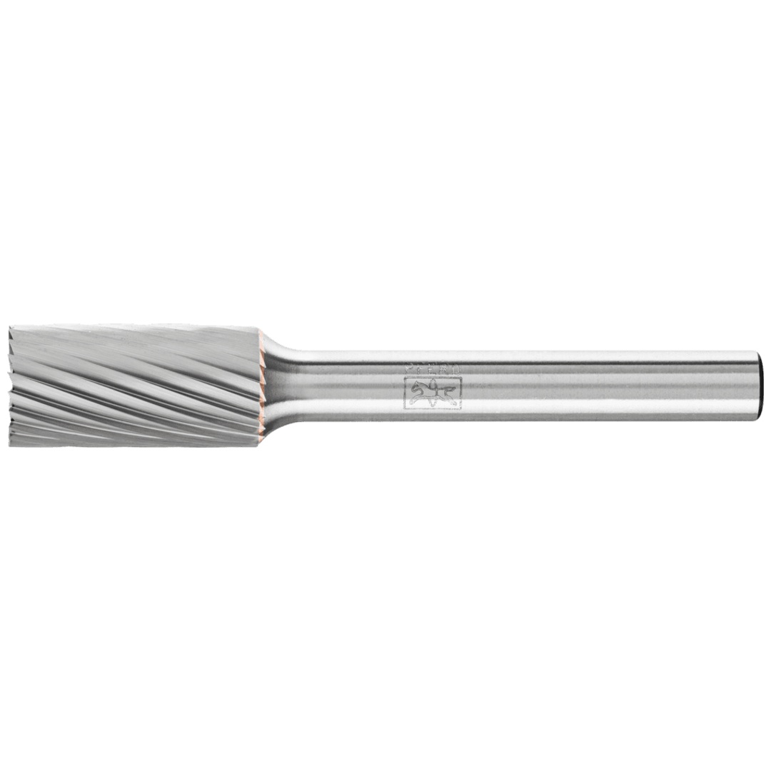 PFERD TOOLS Hartmetall Frässtift Zylinder ZYAS stirnverzahnt Ø 10x20mm Schaft-Ø 6 mm Z3 universal mittel