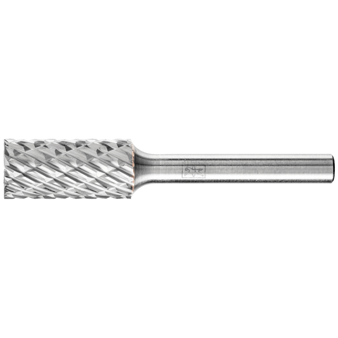 PFERD TOOLS Hartmetall Hochleistungsfrässtift ALLROUND Zylinder  ZYAS stirn Ø 12x25mm Schaft-Ø 6mm universal grob