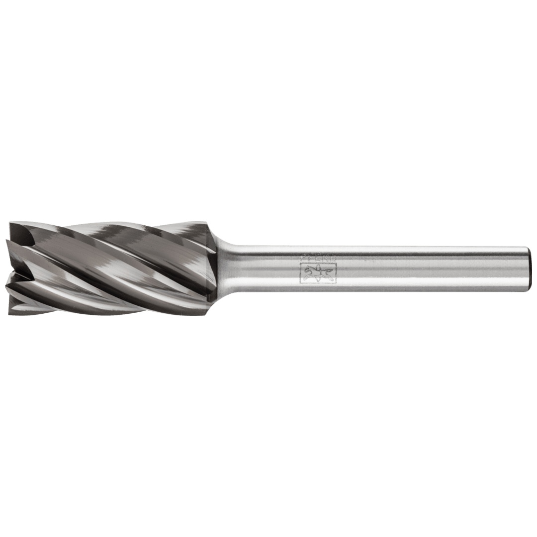 PFERD TOOLS Hartmetall Hochleistungsfrässtift ALU Zylinder ZYAS stirn Ø 12x25mm Schaft-Ø 6mm Alu/NE Metal HICOAT