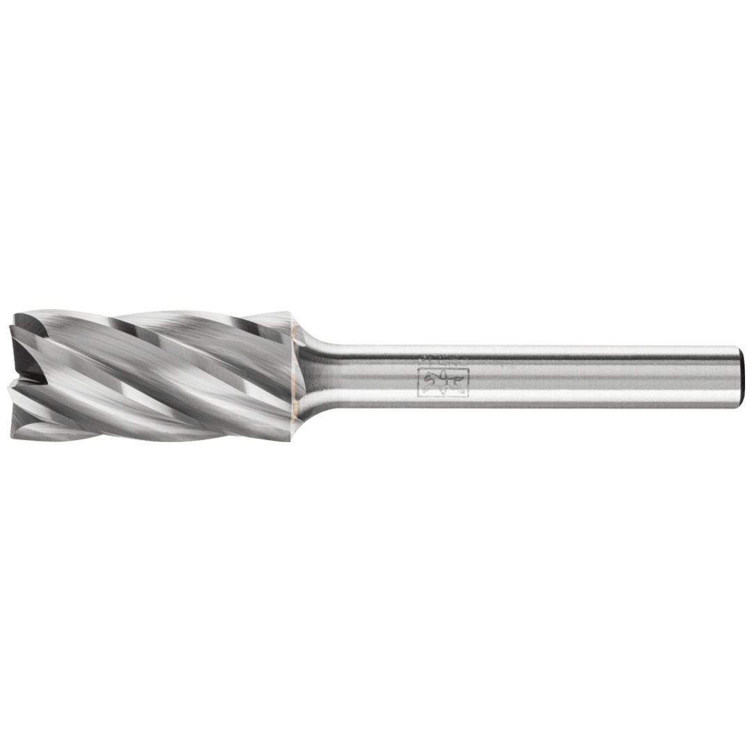 PFERD TOOLS Hartmetall Hochleistungsfrässtift ALU Zylinder ZYAS stirn Ø 12x25 mm Schaft-Ø 6 mm Alu/NE Metal