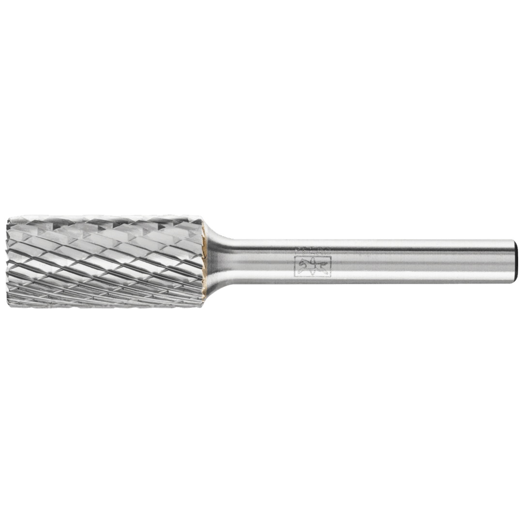 PFERD TOOLS Hartmetall Hochleistungsfrässtift TOUGH Zylinder ZYAS stirn Ø 12x25 mm Schaft-Ø 6 mm schlagfest