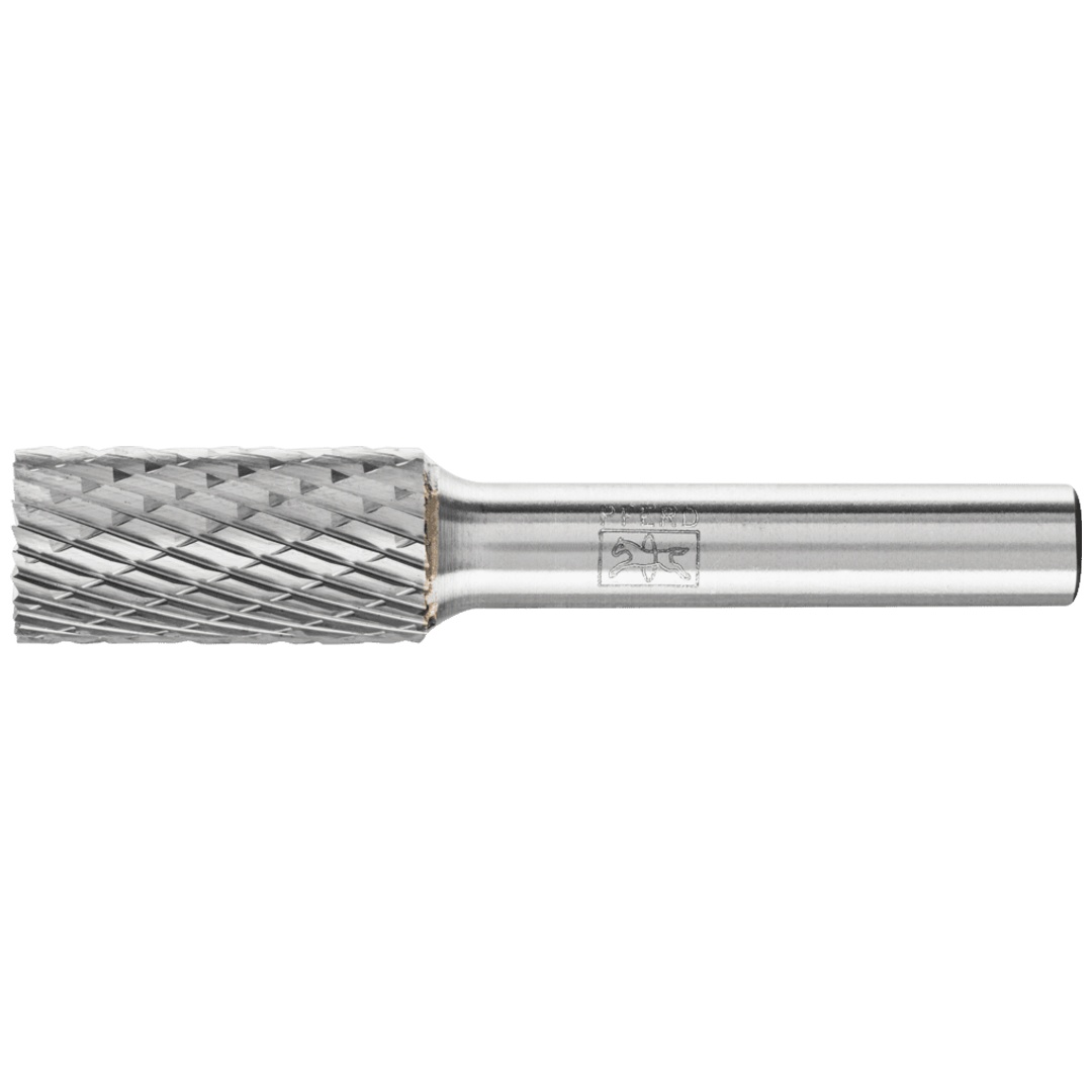 PFERD TOOLS Hartmetall Hochleistungsfrässtift TOUGH Zylinder ZYAS stirn Ø 12x25 mm Schaft-Ø 8 mm schlagfest