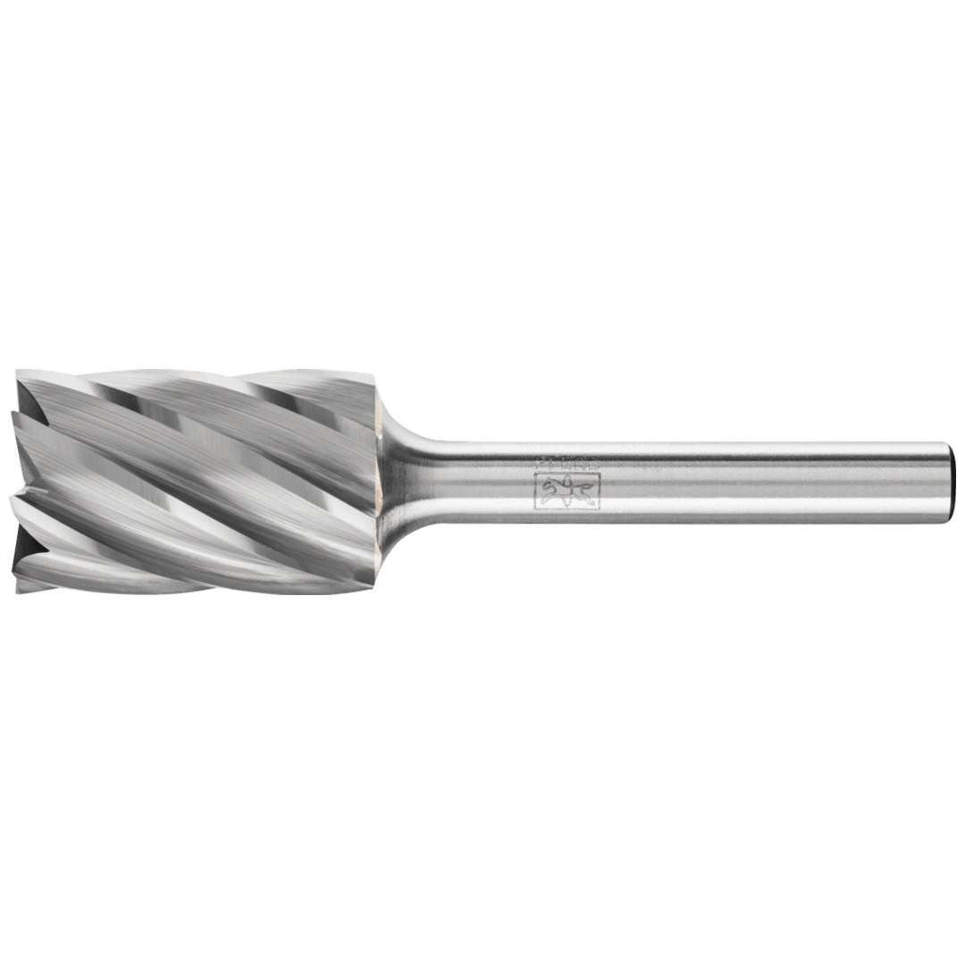 PFERD TOOLS Hartmetall Hochleistungsfrässtift ALU Zylinder ZYAS stirn Ø 16x25 mm Schaft-Ø 6 mm Alu/NE Metal