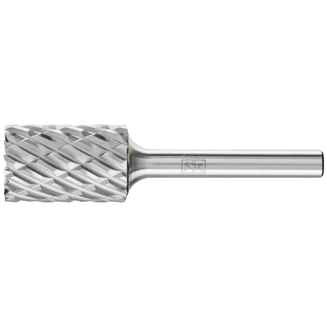 PFERD TOOLS Hartmetall Hochleistungsfrässtift STEEL Zylinder ZYAS stirnverzahnt Ø 16x25mm Schaft-Ø 6mm Stahl