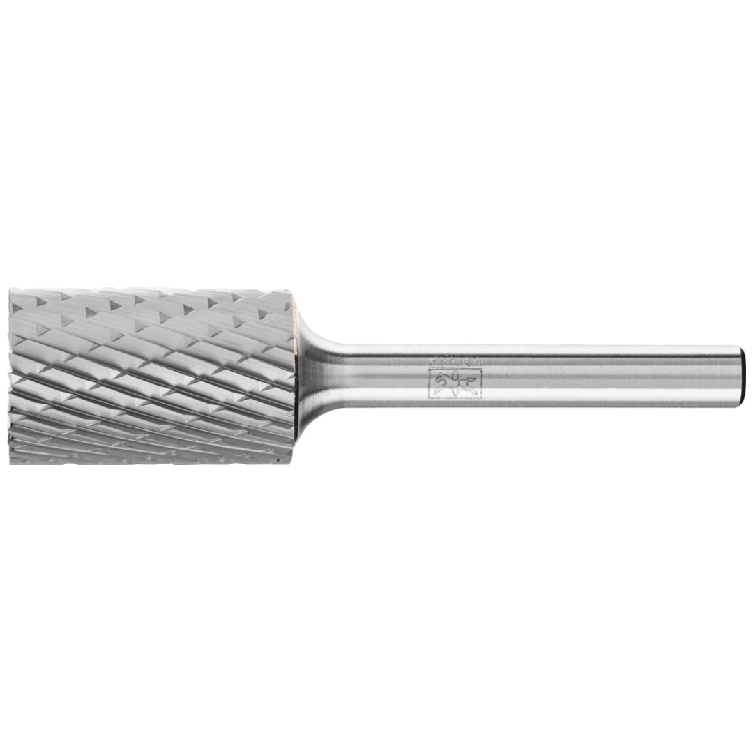 PFERD TOOLS Hartmetall Frässtift Zylinder ZYAS stirnverzahnt Ø 16x25mm Schaft-Ø 6mm Z3P universal mittel kreuzverzahnt