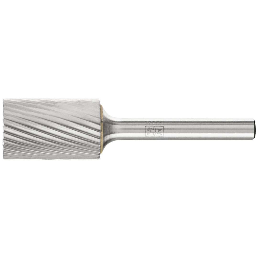 PFERD TOOLS Hartmetall Frässtift Zylinder ZYAS stirnverzahnt Ø 16x25 mm Schaft-Ø 6 mm Z3 universal mittel