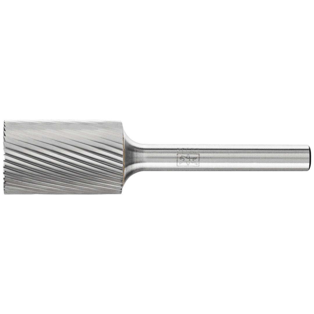 PFERD TOOLS Hartmetall Frässtift Zylinder ZYAS stirnverzahnt Ø 16x25 mm Schaft-Ø 6 mm Z5 universal fein