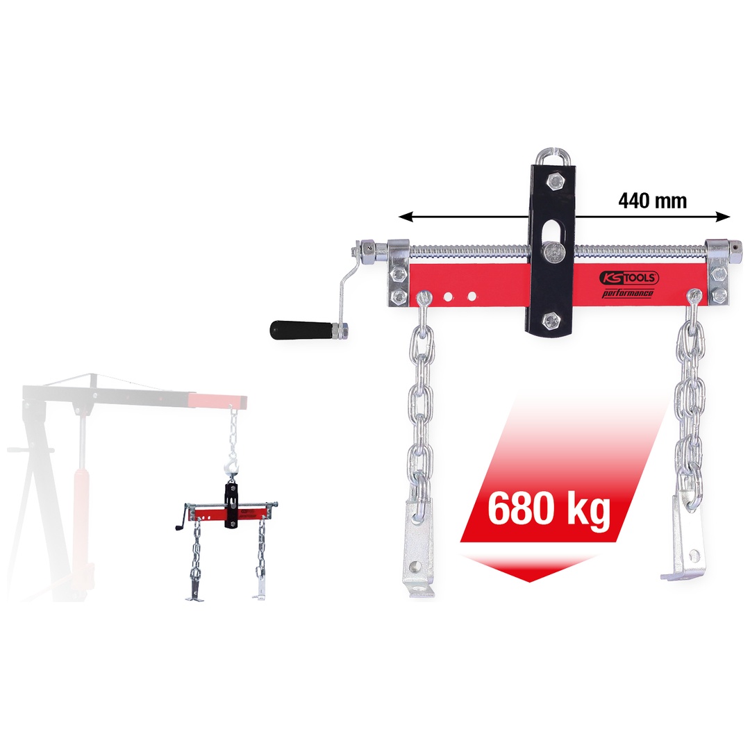 KS Tools performance Lastenpositionier-Vorrichtung, 680 kg p6131537