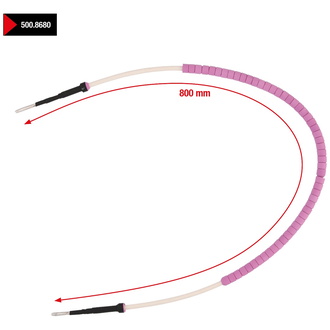 KS Tools Induktions-Spule mit Keramikschutz, formbar, 800 mm