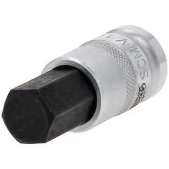 KS Tools 1/2" Bit-Stecknuss Innensechskant für HV-Batteriebefestigungen für VAG, 16mm