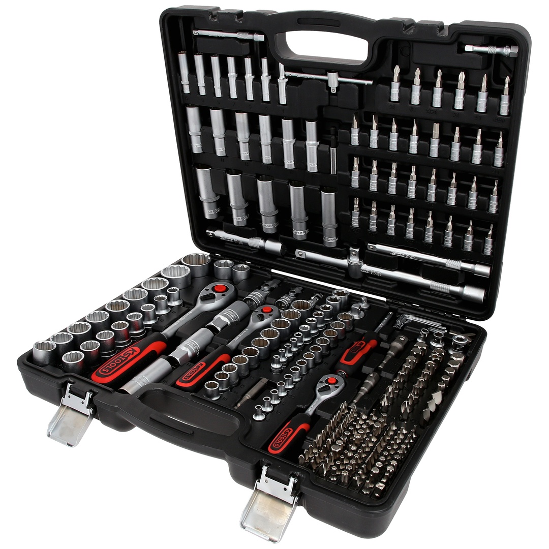 KS Tools 1/4+3/8+1/2 Steckschlüssel-Satz, 255-tlg