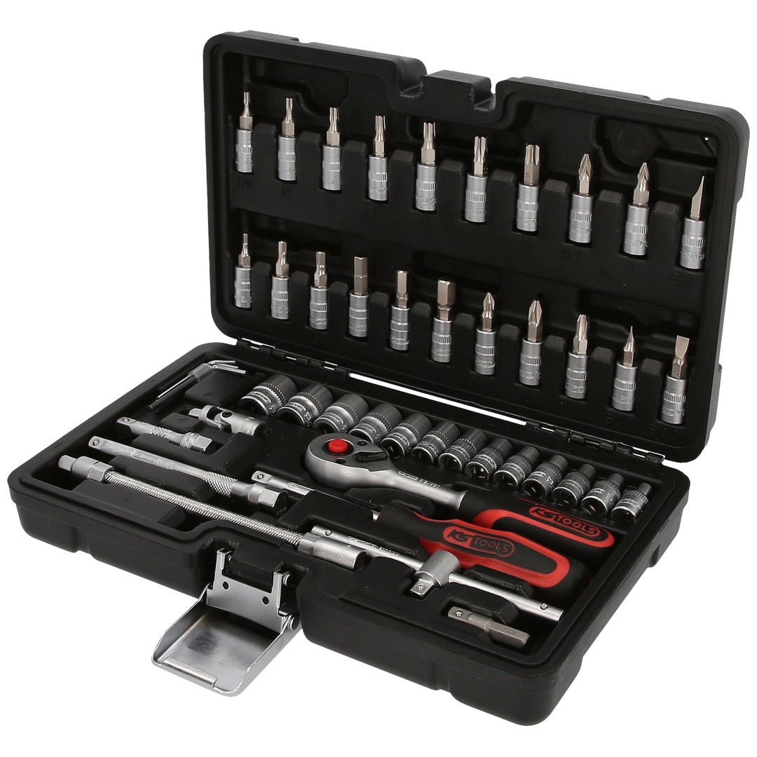 KS Tools 1/4 Steckschlüssel-Satz, 48-tlg