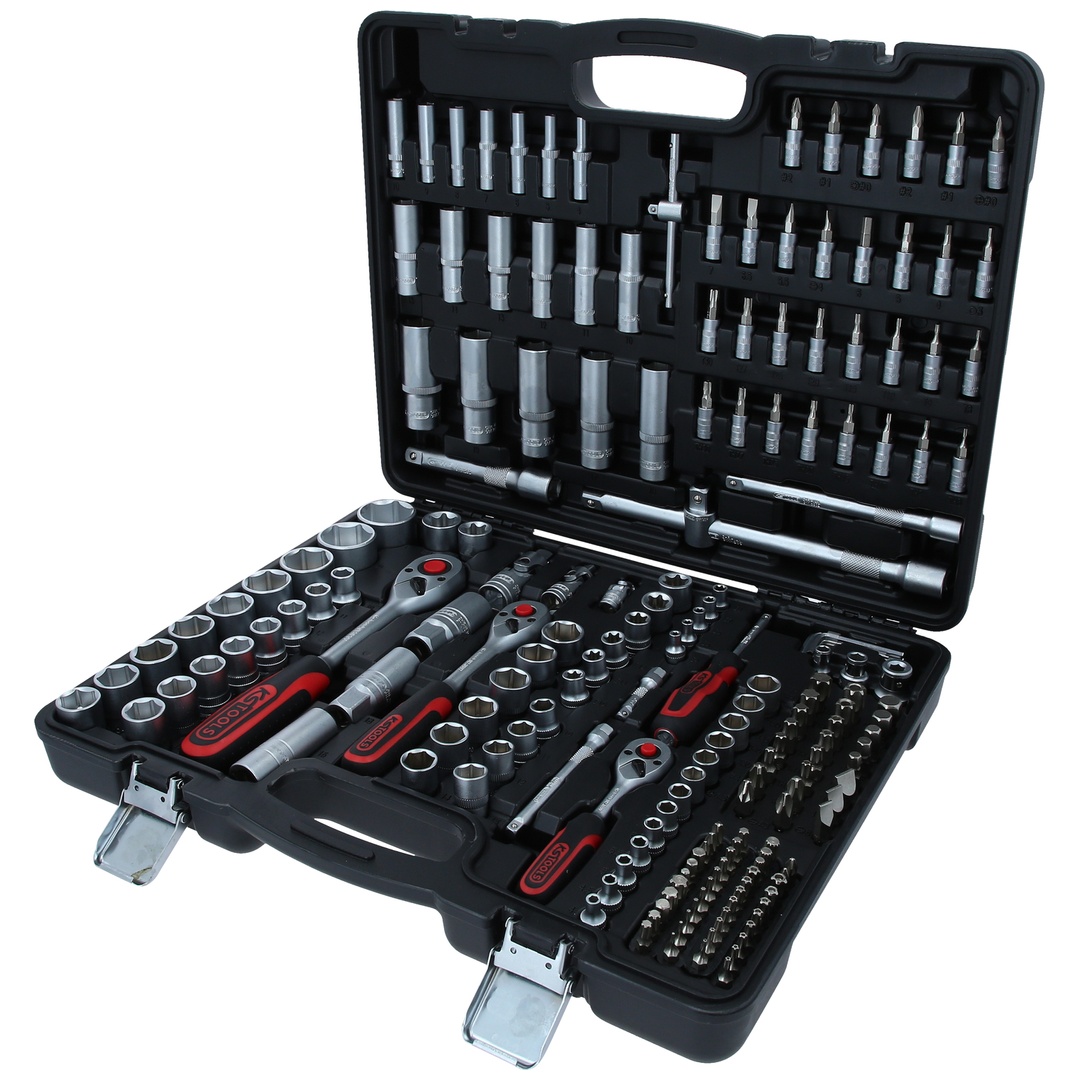 KS Tools 1/4+3/8+1/2 Steckschlüssel-Satz, 195-tlg