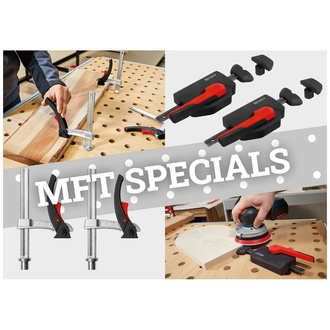 BESSEY Aktion 1x Niederzugspanner WNS-Set-MFT + 1x Spannelement TW20-15-8KLI-SET