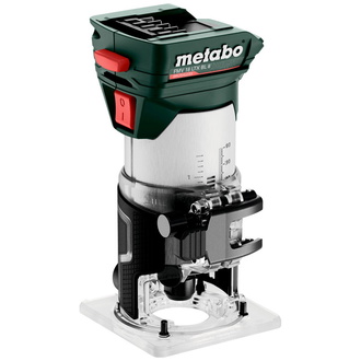 Metabo Akku-Kantenfräse FMV 18 LTX BL 8, incl. Zubehör, Spannzangen metrisch, metaBOX