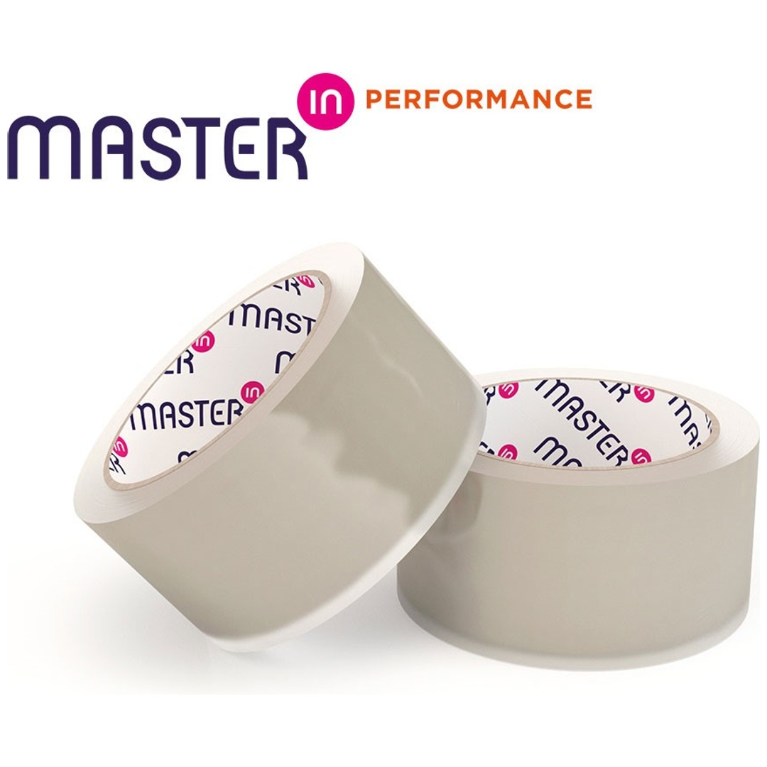 Antalis Masterin Performance PP-Packband 50mm, 28my, transparent
