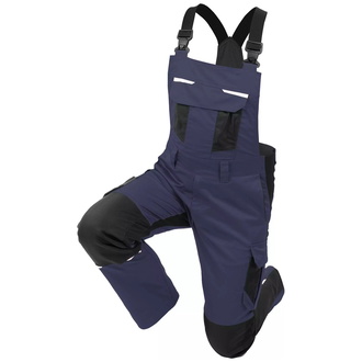 Qualitex Latzhose IND NM-41014 Gr. 24 navy/black