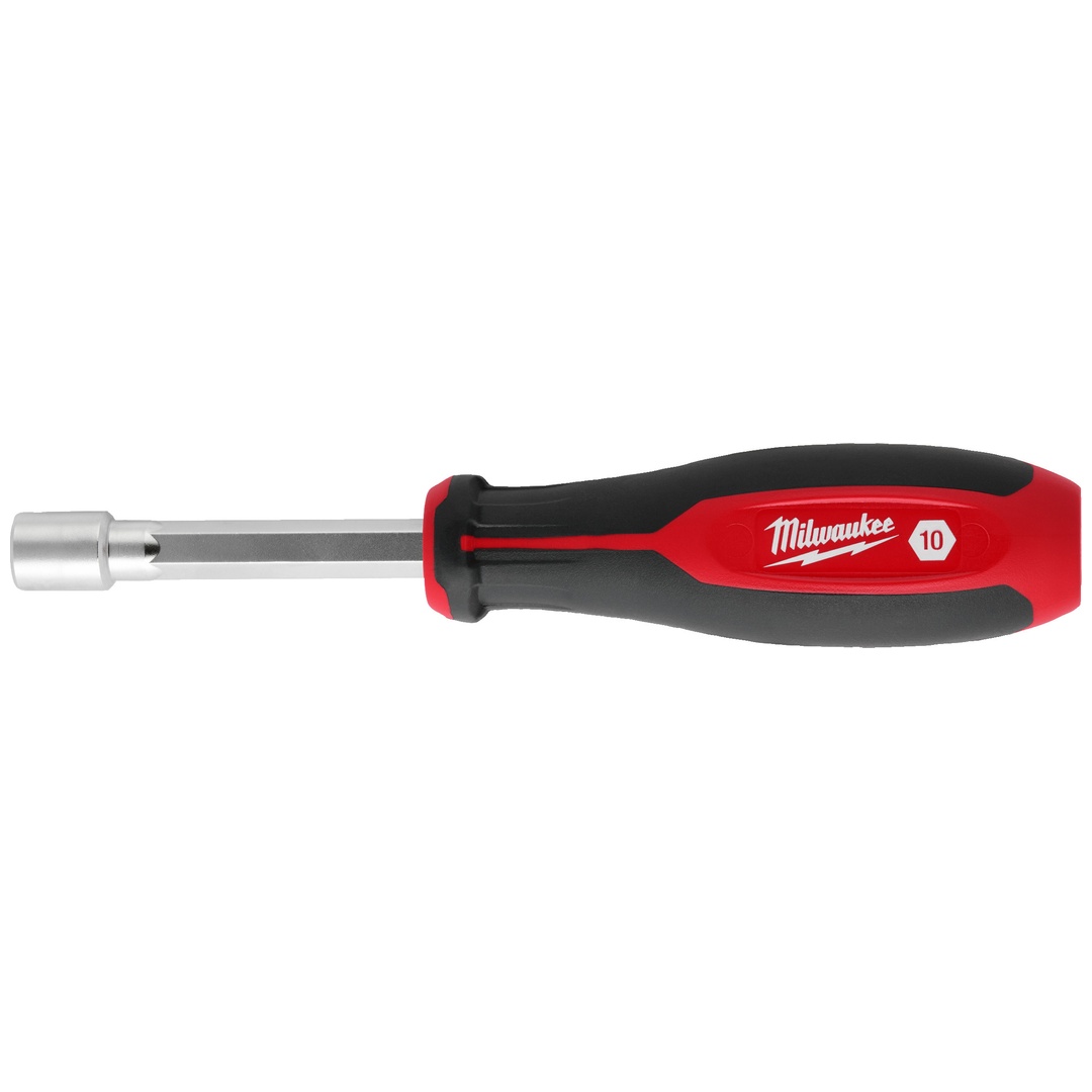 Milwaukee Steckschlüssel mit Griff und Durchgangsloch Set, magnetisch 7-tlg., 5.5mm, 6mm, 7mm, 8mm, 10mm, 13mm, 17mm