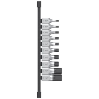 Milwaukee 1/2" Innensechskant Bit-Steckschlüsseleinsatz Set, 10-tlg.