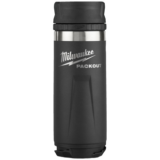 Milwaukee Isolierflasche PACKOUT 530 ml, mit Trinkdeckel, schwarz