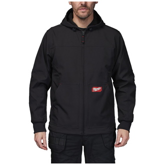 Milwaukee Kapuzen-Jacke FREEFLEXSoftshell schwarz Größe S