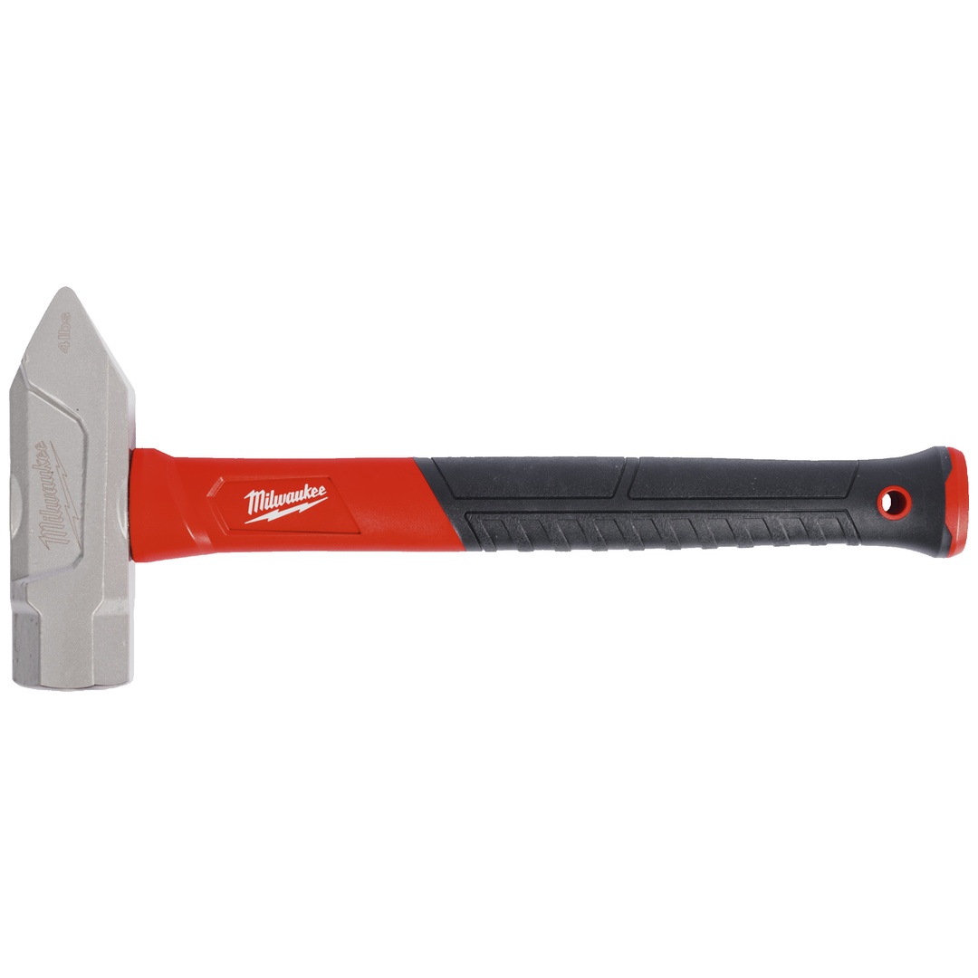 Milwaukee Fiberglas Fäustel 1,81 kg, mit spitzer Schlagfläche