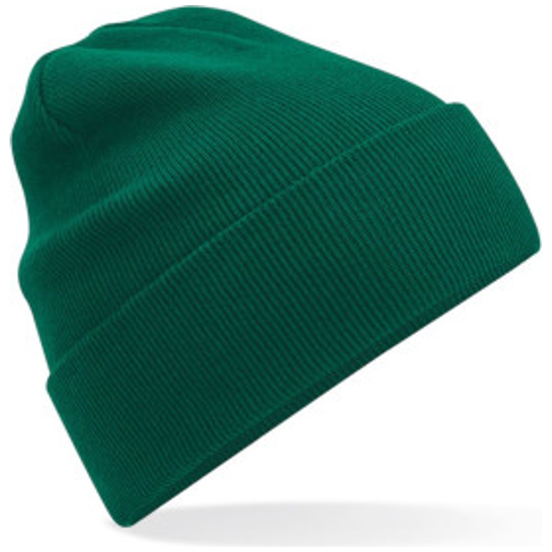 Beechfield Cotton Classics-53.045N Bio Strickmütze Gr. onesize bottle green