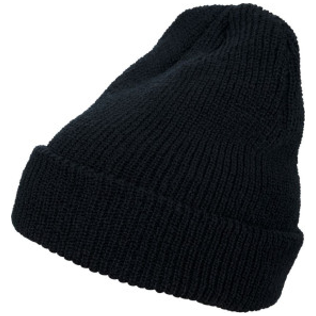 FLEXFIT Lange Strickmütze 1545K Gr. onesize black