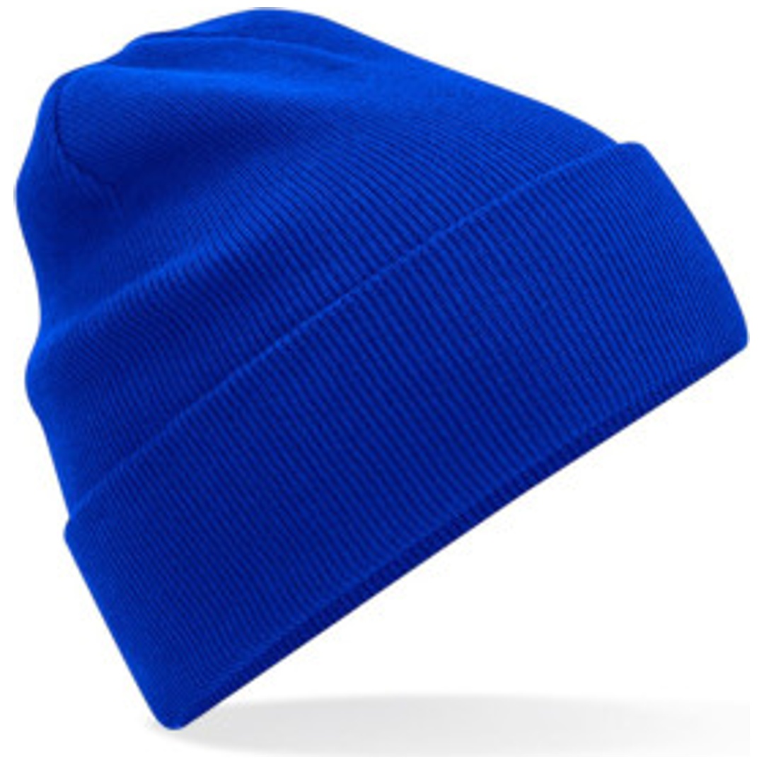 Beechfield Cotton Classics-53.045N Bio Strickmütze Gr. onesize bright royal