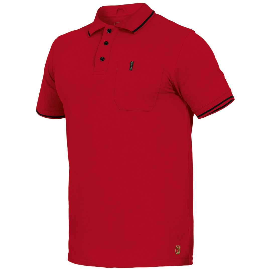 Leibwächter Polo-Shirt Flex-Line FLEXU02 Gr. 3XL rot