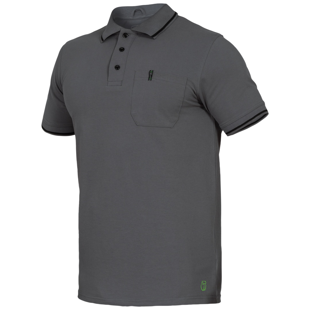 Leibwächter Polo-Shirt Flex-Line FLEXU07 Gr. XS grau