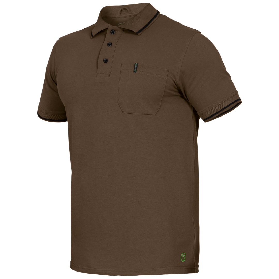 Leibwächter Polo-Shirt Flex-Line FLEXU09 Gr. 3XL haselnuss