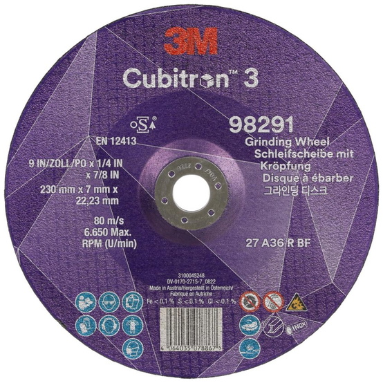 3M-Schruppscheibe-Cubitron