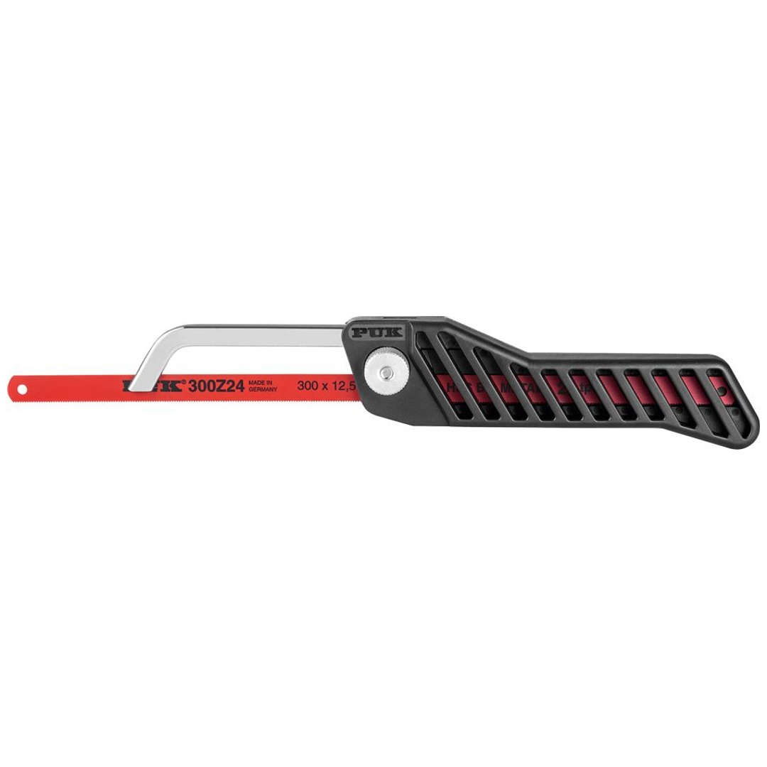 Seghetto Puk G25 100 Lunghezza Totale 313 Mm Lunghezza Lama 300 Mm Supporto Guida Puk Zincato