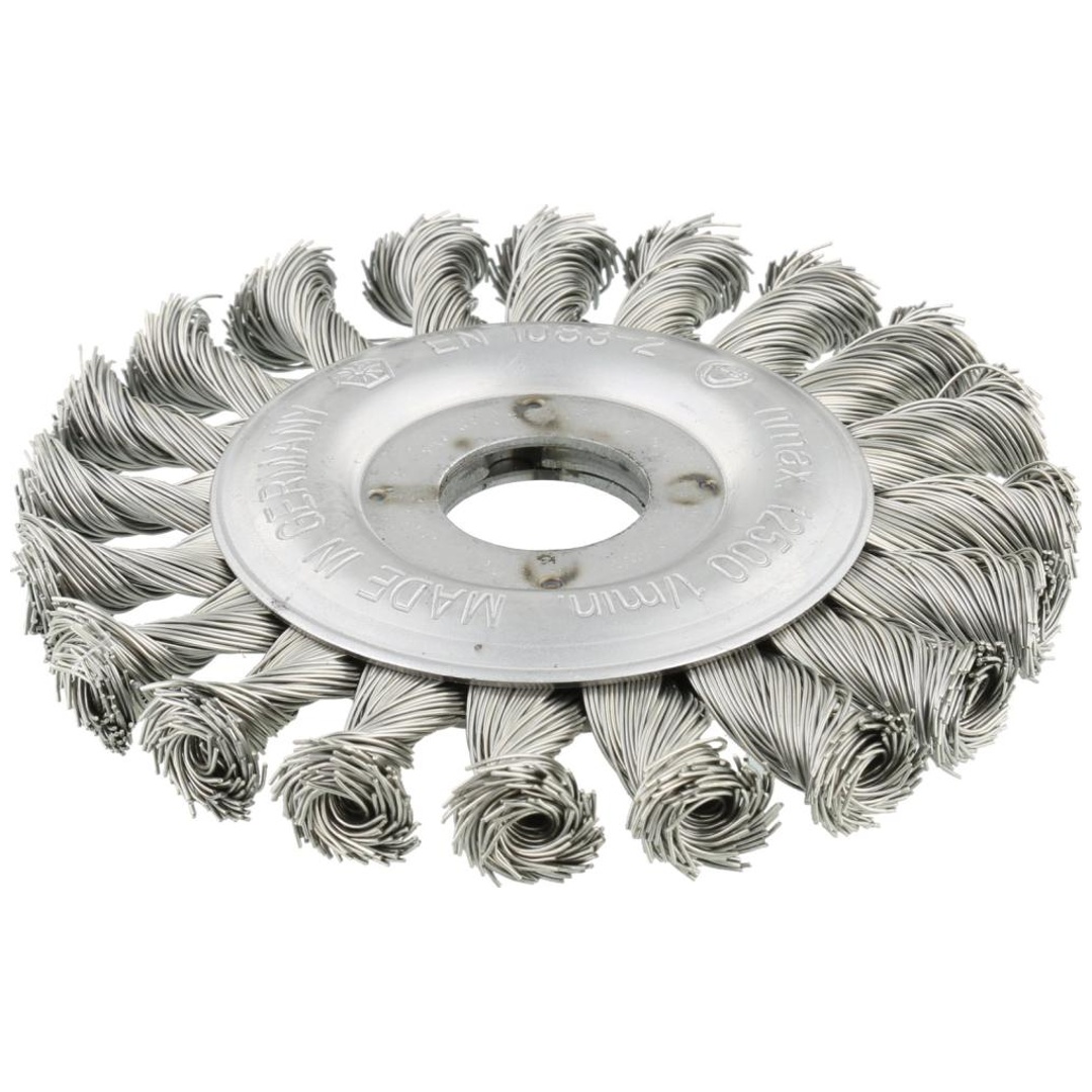 Osborn Rundbürste rostfrei 115x12 mm gezopft