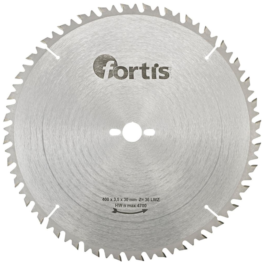 Fortis HW-Kreissägeblatt 400 x 3,5 x 30 mm Z36LWZ