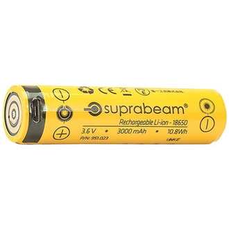 suprabeam Ersatzakku 18650 passend zu Q3r/Q4xr