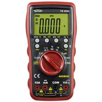 Testboy Digital-Multimeter TB 4000 mit Bluetooth