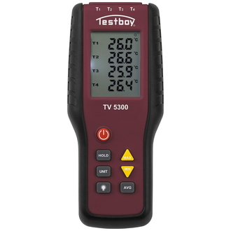 Testboy Vier-Kanal-Thermometer TV 5300