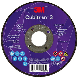 3M Trennscheibe Cubitron 3 gerade 115x1,6mm