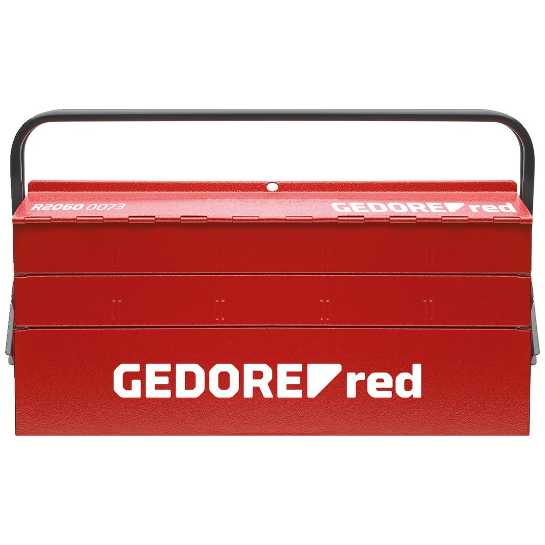 Gedore Werkzeugkasten 5 Fächer 535x225x330 mm